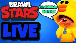 🔴 GIOCHIAMO INSIEME A BRAWL STARS [upl. by Ury]