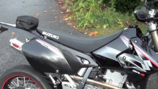 2006 DRz400sm Overview amp MRD Exhaust Sound [upl. by Oelak]