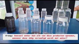 Waterretentiecapaciteit vergeleken [upl. by Purdy]