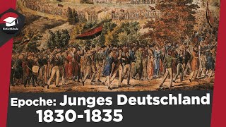 Junges Deutschland einfach erklärt Literaturepoche 18301835 Themen Sprache Vertreter erklärt [upl. by Yvette872]