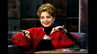 Annie Potts on Late Night December 8 1998 [upl. by Goober]