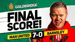 RASHFORD amp GARNACHO DESTROYED THEM MANCHESTER UNITED 70 BARNSLEY GOLDBRIDGE MATCH REACTION [upl. by Nali]