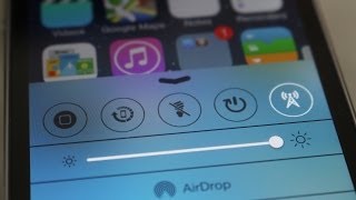 How to Add Other Shortcuts to the Control Center in iOS 7 [upl. by Ecaidnac]