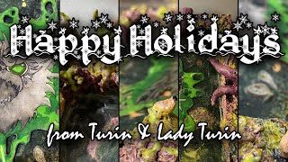 Happy Holidays From The Turin Family  Glorious Lady Turin Nurgle Wookie Dice Tray Gift [upl. by Hassi]