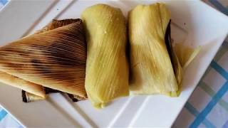 RECETA HUMINTAS O TAMALES pollopicanteRecetaSalteñasBolivianasPolloAlhornocomohacertucumanas [upl. by Dosh]