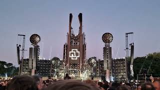 Rammstein  Ausländer Live  Goffertpark Nijmegen 1962024 [upl. by Rufena]