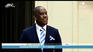 Hon Dumelang Saleshandos Motion on Landboard Appointments [upl. by Beatriz]