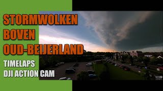 Donkere Wolken boven Oud Beijerland Hoeksche Waard [upl. by Nelyk]