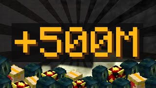 How I Made 500M On A New Profile Hypixel Skyblock [upl. by Naawaj]