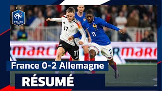 Le résumé de France  Allemagne 02 I FFF 2024 [upl. by Haelak103]