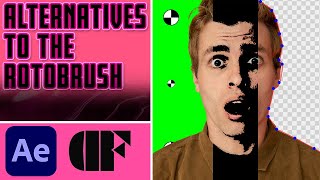 3 Alternatives to the Rotobrush Tool  After Effects Tutorial [upl. by Xela]