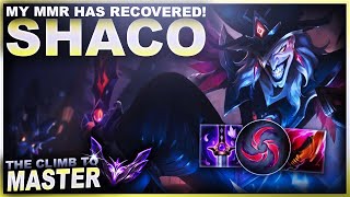 MY MMR HAS OFFICIALLY RECOVERED SHACO  League of Legends [upl. by Rohn440]