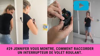 29 Comment installer un interrupteur de volet roulant [upl. by Harlen]