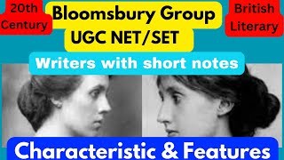 Bloomsbury Group in English literature CharacteristicsHistoryVirginia WolfUGC NET English [upl. by Yenmor]