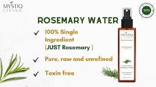 🌿 Rosemary Water For Hair Growth rosemary hairgrowth [upl. by Agan]