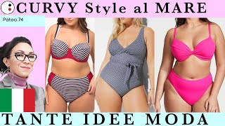 COSTUMI da BAGNO CURVY anche BIKINI  Moda mare donna e beachwear 2023 Patoo 74 [upl. by Loredana]