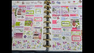 Happy Planner Memory Plan with Caress Press Pt 2 [upl. by Christye]