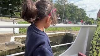 Boating on River Thames  Richmond to Hampton [upl. by Anilehcim]