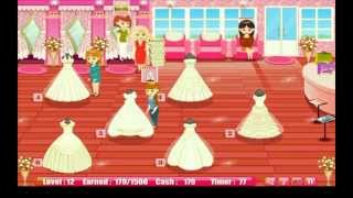 Bridal Shop  Wedding Dresses  Game by Top GirlGames [upl. by Eidnac]