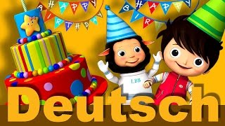 Alles Gute zum Geburtstag  Kinderlieder  LittleBabyBum [upl. by Eldwon]