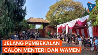 Suasana Hambalang Jelang Pembekalan Calon Menteri Prabowo [upl. by Pavlish765]