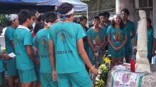 Antorchistas agradeciendo a la Virgen de Guadalupe [upl. by Hajan]