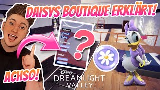 DAISY BOUTIQUE HERAUSFORDERUNG erklärt 🤩 SO funktioniert DAISYS BOUTIQUE  Disney Dreamlight Valley [upl. by Allana]