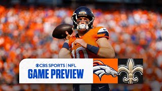 NFL Week 7 Thursday Night Football Broncos at Saints  Full Game PREVIEW [upl. by Odoric]