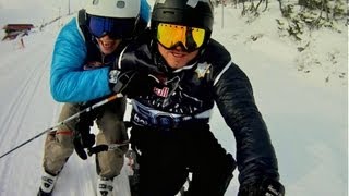 Enduro Ski Race  Red Bull Home Run Sweden 2012 [upl. by Sualk573]