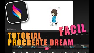 PROCREATE DREAMS TUTORIAL en ESPAÑOL  todo lo necesario para empezar a usar la app nivel básico [upl. by Esoryram82]