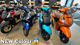 2024 NEW Colour Yamaha Fascino  Yamaha Fascino Detailed REVIEW  Fascino mileage price Speed ♥️ [upl. by Acinorahs58]