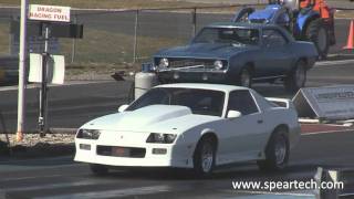 Speartechs 91 Z28 LS9 Supercharged Drag Racing [upl. by Pilif]