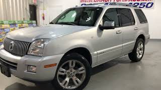 2010 Mercury Mountaineer Premier 46L AWD 1 owner Clean Carfax Fully loaded Low miles [upl. by Cuthburt]