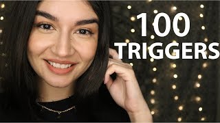 ASMR 100 Triggers in 15 Mins [upl. by Adnuhsat]