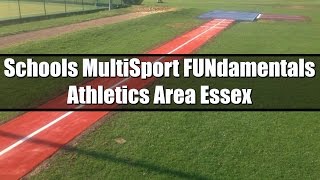 Schools MultiSport FUNdamentals Athletics Area Essex [upl. by Hinckley]