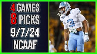 NCAAF Picks 9724 College Football Betting Picks Free NCAAF Picks Today [upl. by Gardell]