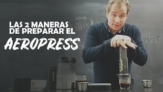 Las 2 mejores formas de utilizar AEROPRESS ✅ ☕ [upl. by Sidky]