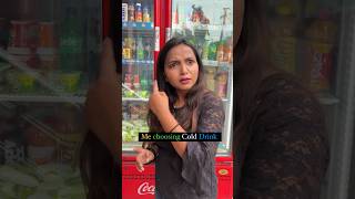 Cold Drink mh bhi itna sochna padhta hai 🥲 shorts viral thought [upl. by Garaway]