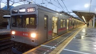 東急2000系2102F 各停中央林間行き南町田駅発車！！ [upl. by Fredella214]