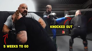 Will Strongmen Get Hurt Doing MMA Knocked Out [upl. by Anyer340]