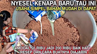 IDE USAHA ANAK MUDA KEKINIAN  MODAL 50rb BISA JADI 200 RIBU DARI 1 RESEP JUALAN BAHAN MUDAH DiCARI [upl. by Ahsenit]