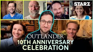 Outlander  10th Anniversary Celebration Hosted by Josh Horowitz  STARZ [upl. by Noicpecnoc149]