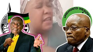 Isono owesifazane ekhala izinyembezi nge ANC eyenza impilo yakhe ibe nzima Zizwele [upl. by Drahser]