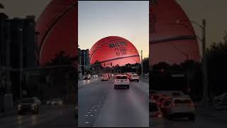 Sphere Las Vegas USA gigantischer LEDScreen shorts usa lasvegas led [upl. by Sholem]