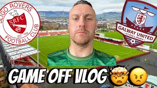 Sligo Rovers v Galway United Vlog 🤔🤔🤔 [upl. by Ydnal78]