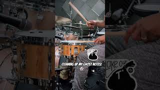 Funky Warmup Drum Groove Clean up while you warm up Drums  Drum Lessons  drums drummer [upl. by Atinek463]