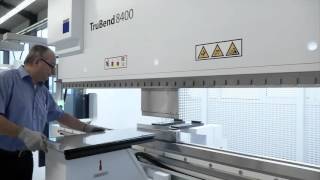 TRUMPF Biegen TruBend Serie 8000 Flexible Großformatmaschine [upl. by Ahsekal661]