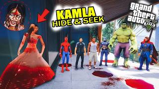 GTA 5 Hide And Seek With Kamla Indian GhostShinchan amp Franklin in Gta V [upl. by Cire]