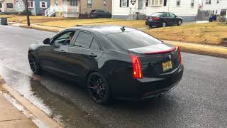 Cadillac Ats Muffler Delete [upl. by Akitahs]