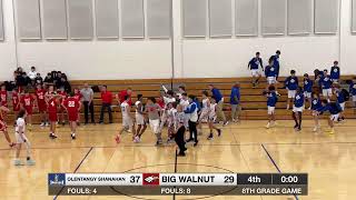 Olentangy Shanahan 37 vs Big Walnut 29  December 10 2022 8th Grade Game [upl. by How262]